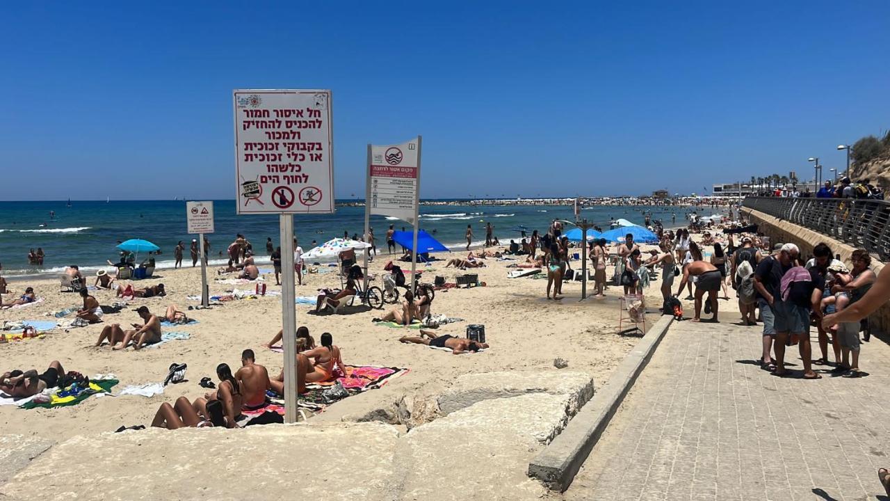 Luxury Oasis Tel Aviv Beach Bagian luar foto